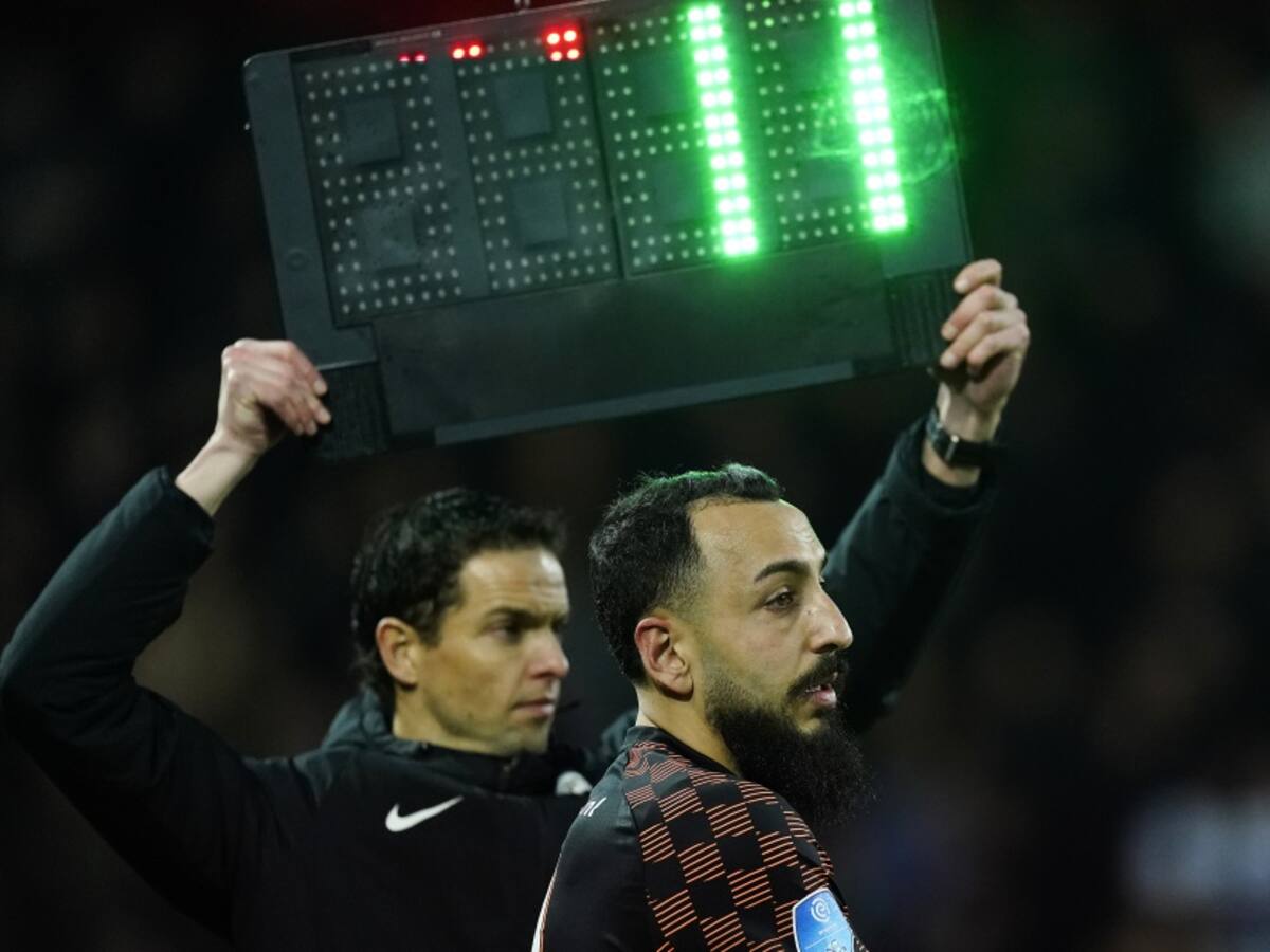 Cinco sustituciones aprobadas por la IFAB podrían llegar a ser seis