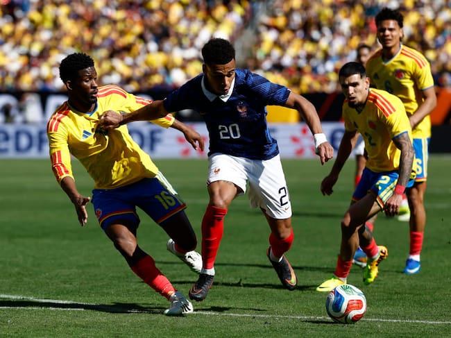 Colombia cayó 3-1 ante Francia / EFE.