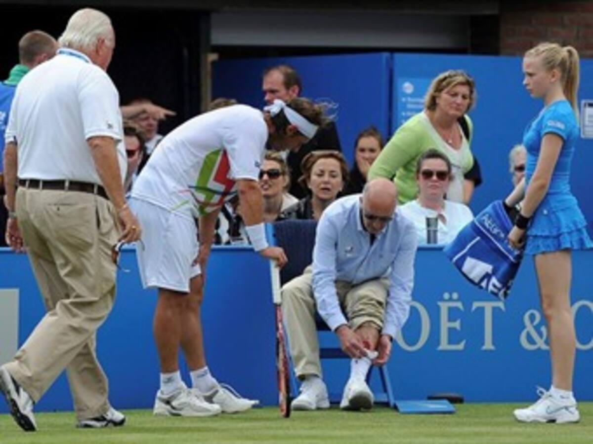 David Nalbandian fue multado con 10 mil euros por el incidente en la final del Abierto de Queens