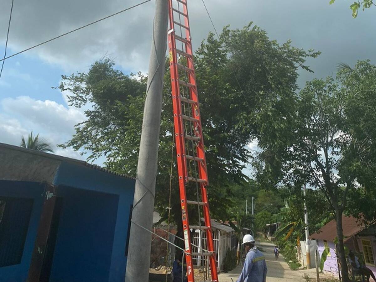 Cambios a transformadores averiados en Bolívar tras fuertes aguaceros