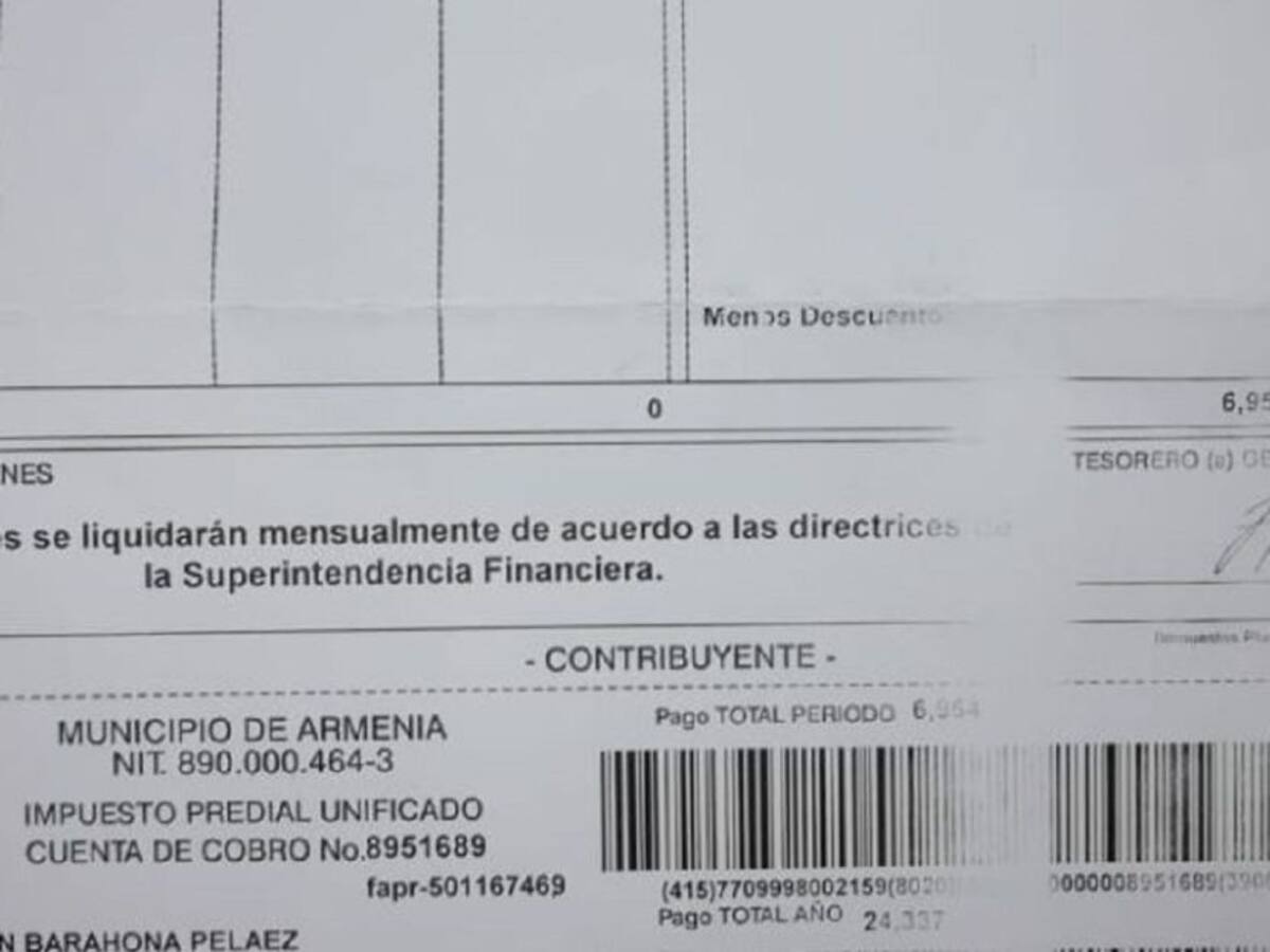 Alivios tributarios para deudores de impuestos en la ciudad de Armenia