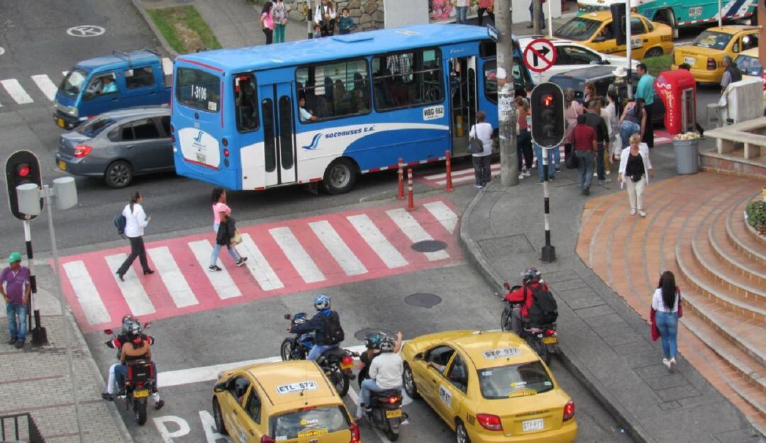 Transporte en Manizales