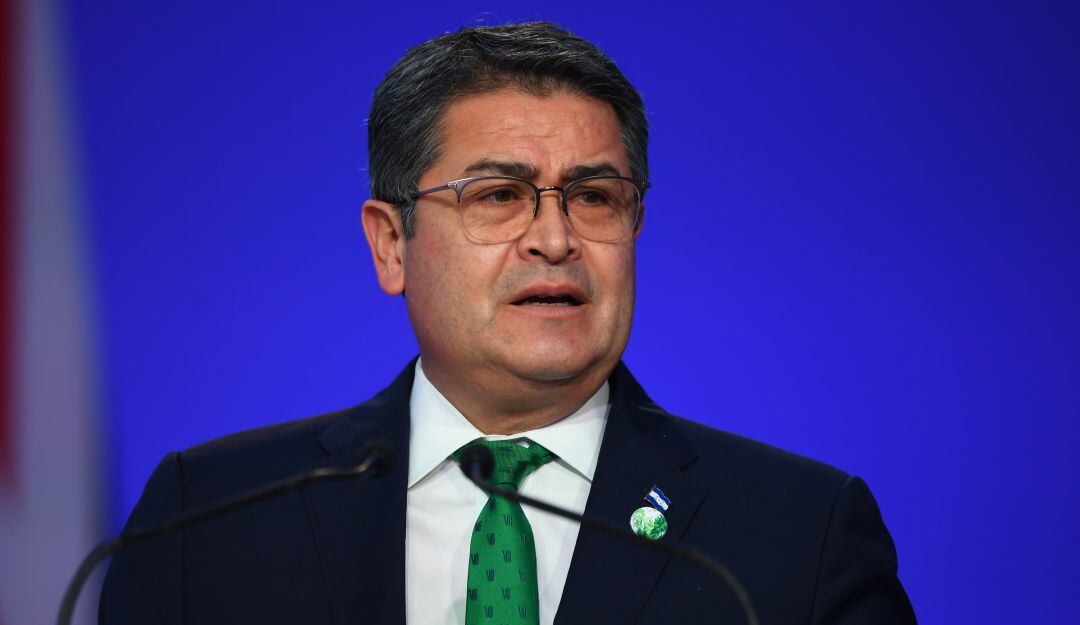 El expresidente de Honduras, Juan Orlando Hernández