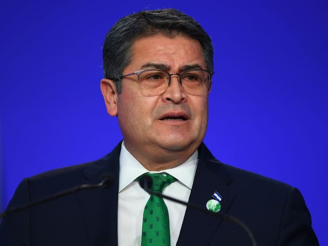 El expresidente de Honduras, Juan Orlando Hernández