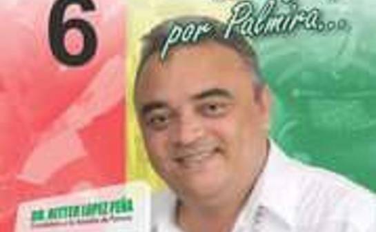 Hugo Perlaza. Presidente del Consejo de Palmira