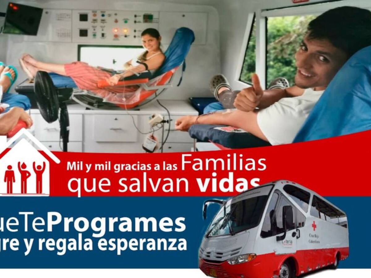 En Armenia se puede donar sangre desde la casa, campaña de la Cruz Roja