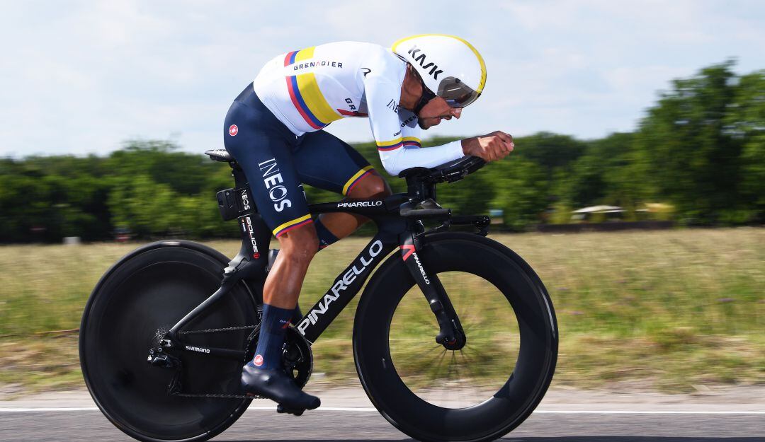 Daniel Felipe Martínez, ciclista colombiano que no estará en los Juegos Olímpicos