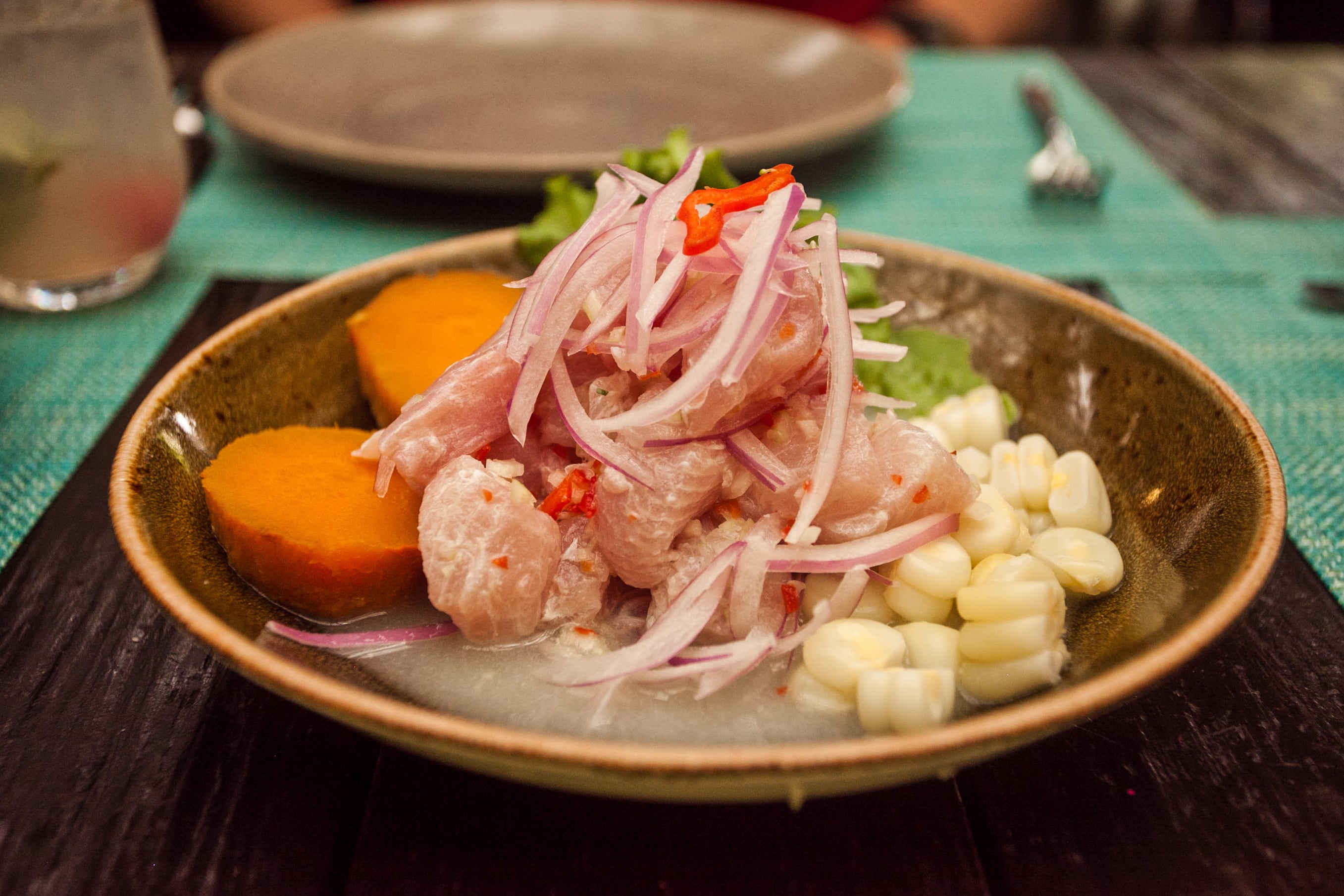 Ceviche peruano. Foto: Getty Images.