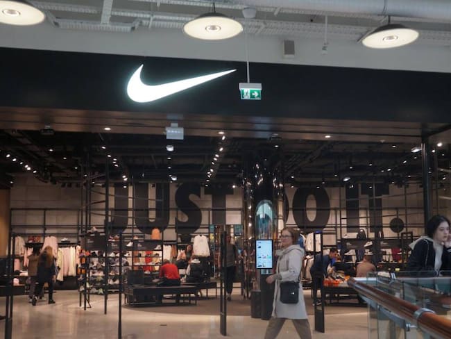 Tienda de Nike en Moscú. Foto: Getty