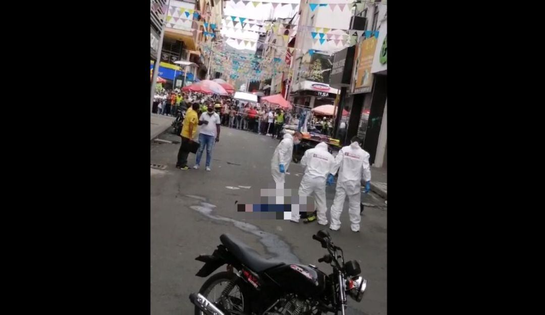 Atraco en el centro de Cali