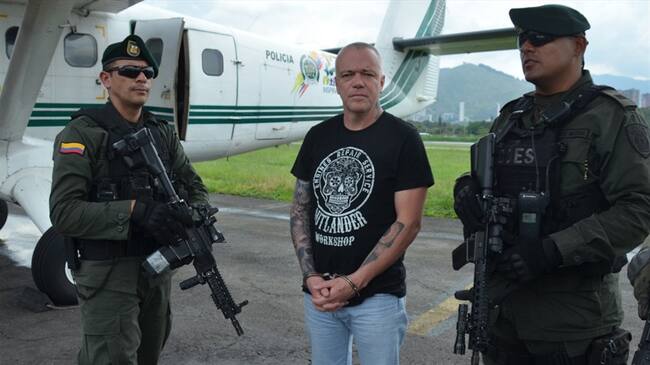 Trasladan a alias Popeye a cárcel de máxima seguridad en Valledupar. Foto: Policía Nacional