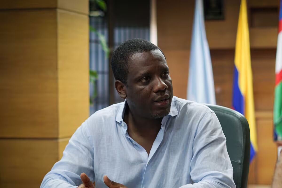 El gerente de las Empresas Municipales de Cali, Emcali, Roger Mina.