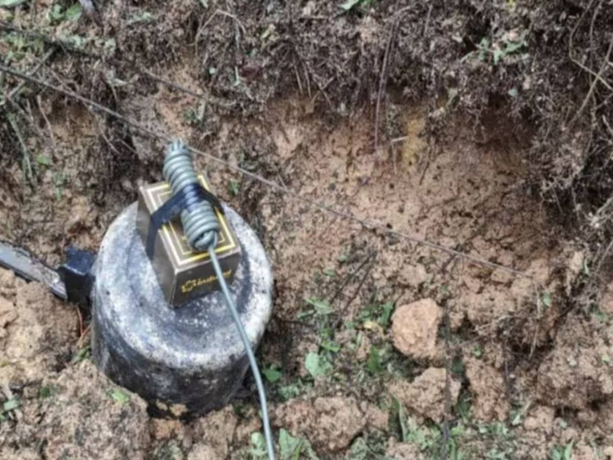 Mujer Indígena resultó herida por mina antipersonal en Frontino, Antioquia