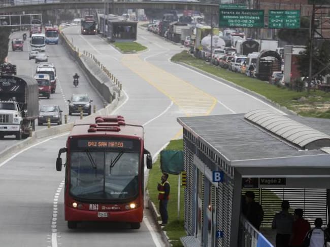 Soacha rechazó el ‘Plan salida entrada a Bogotá’ por la calzada de Transmilenio en la Autopista Sur