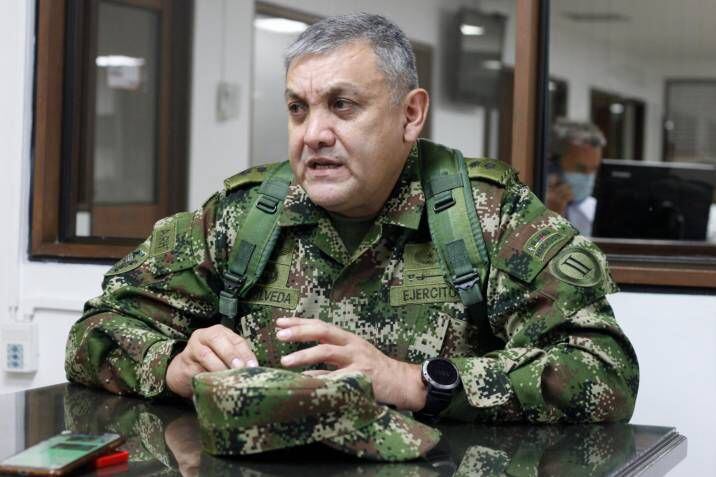 General Omar Sepúlveda. Foto: cortesía Ejército Nacional.