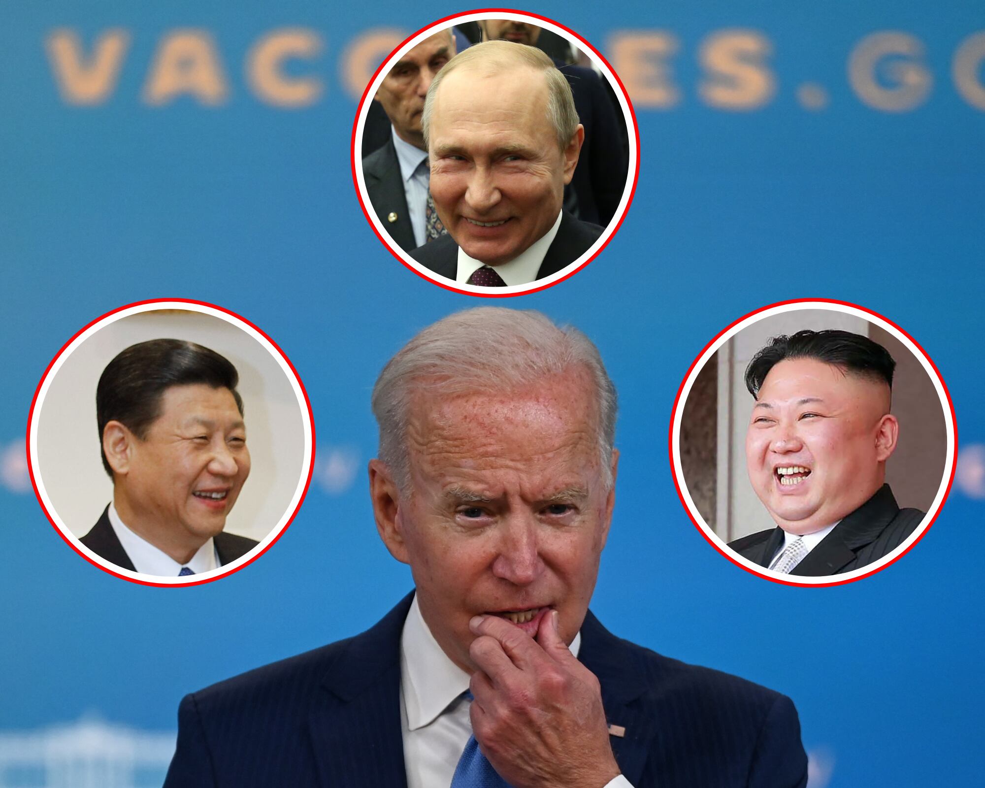 El presidente de Estados Unidos, Joe Biden, aprobó una estrategia nuclear que se actualiza cada 4 años y que, en esta ocasión, tiene en cuenta las probabilidades de un ataque nuclear coordinado de Rusia, China y Corea del Norte.
(Foto: Caracol Radio / Getty )