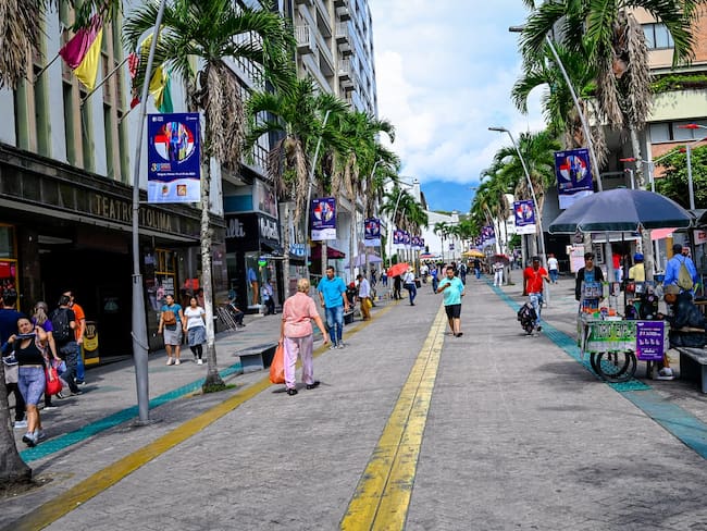 Carrera tercera de Ibagué principal vía comercial de la ciudad