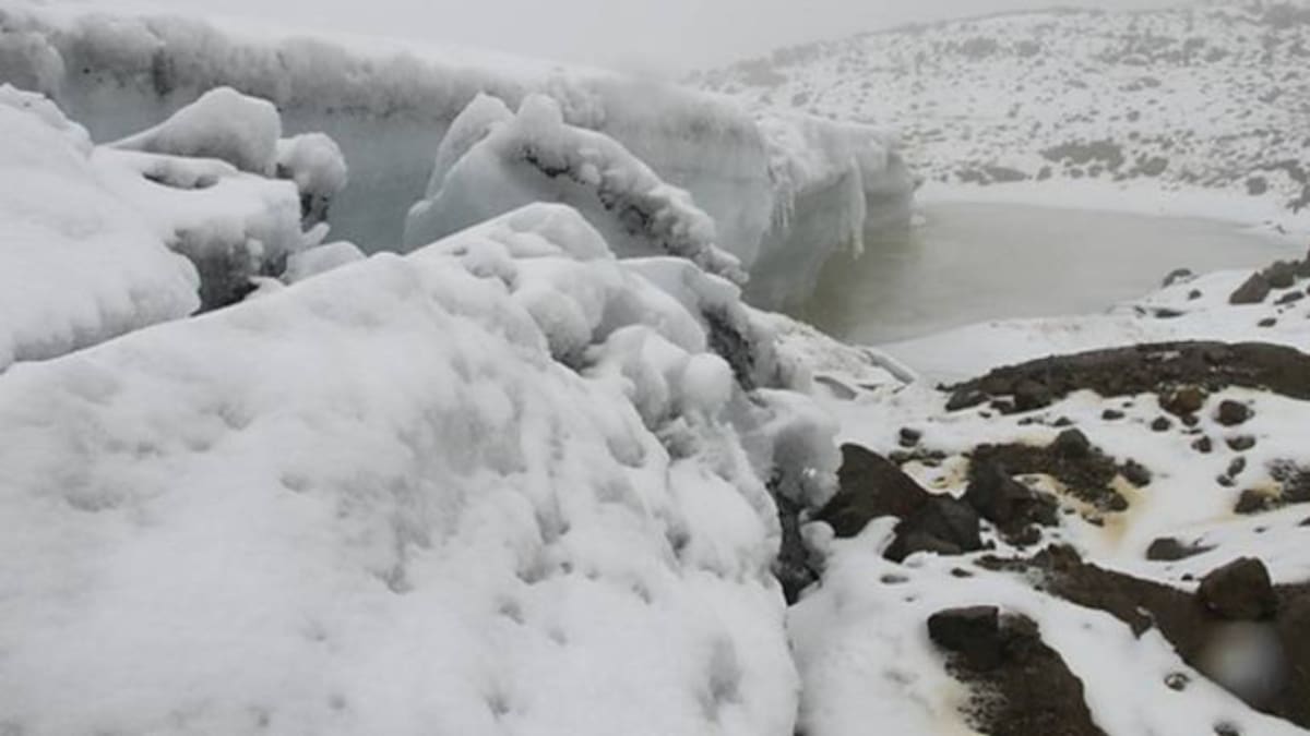 Después de 20 años, volvió a nevar en la Sierra Nevada de El Cocuy, Boyacá