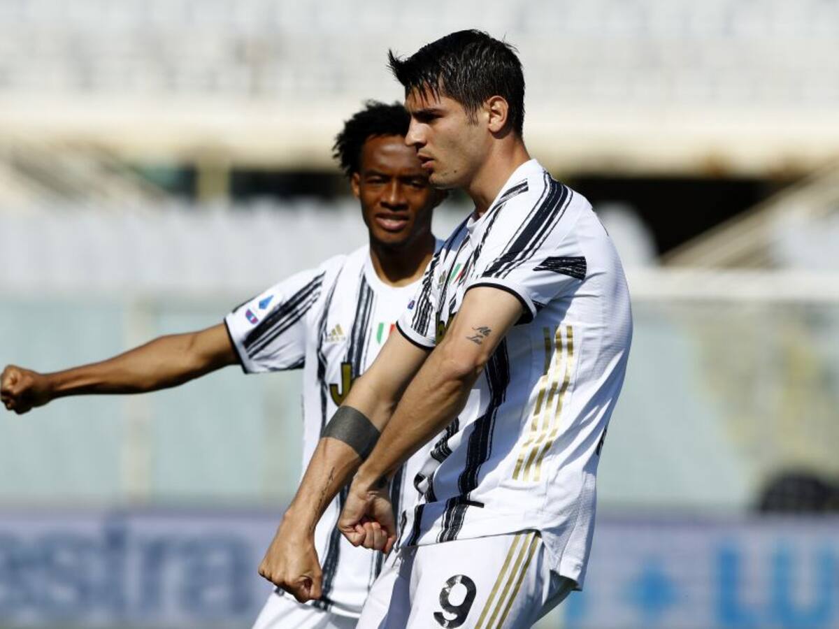 Una nueva asistencia de Cuadrado en empate de la Juventus ante Fiorentina