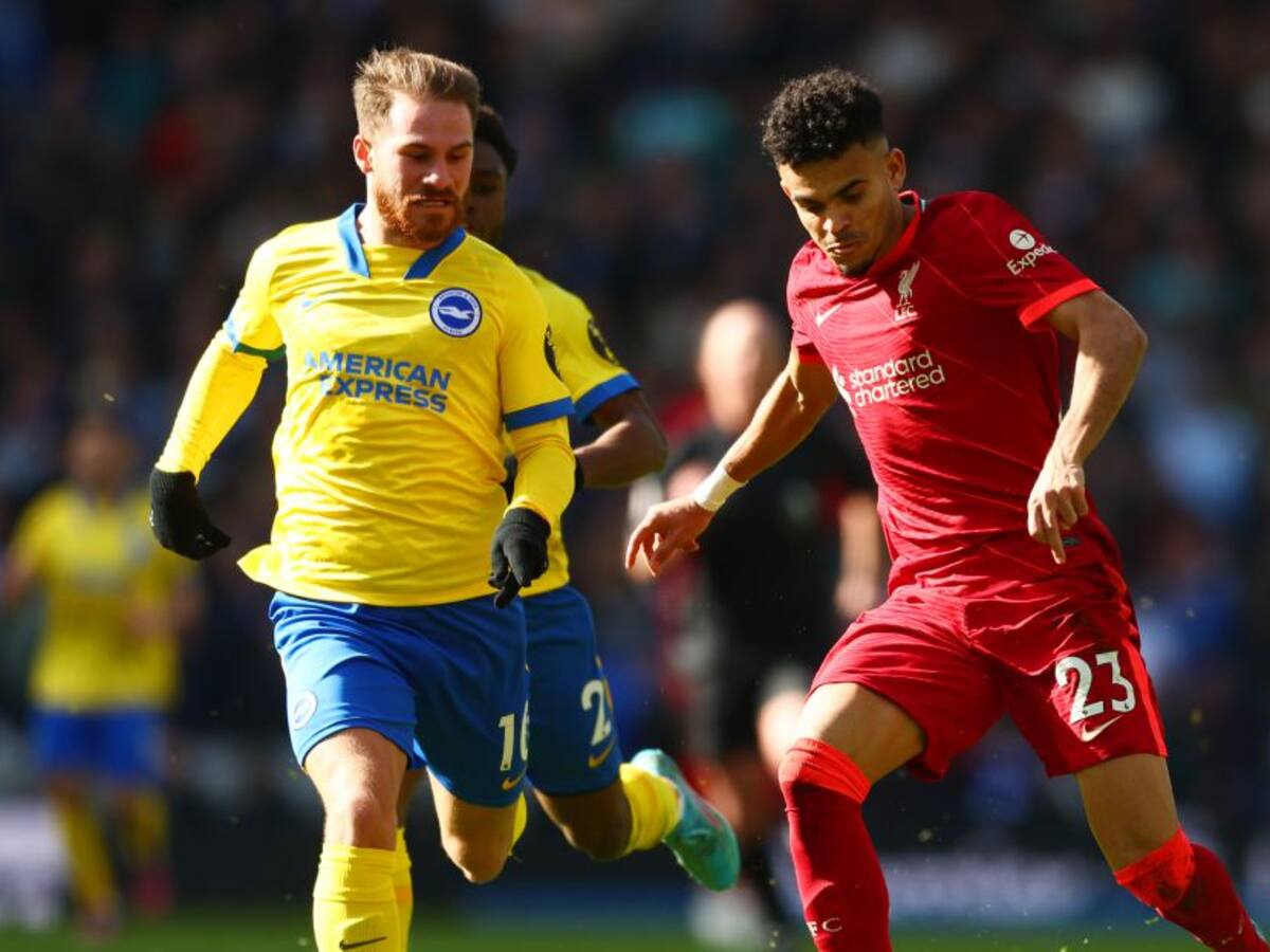 Liverpool califica el partido de Luis Díaz ante Brighton como deslumbrante