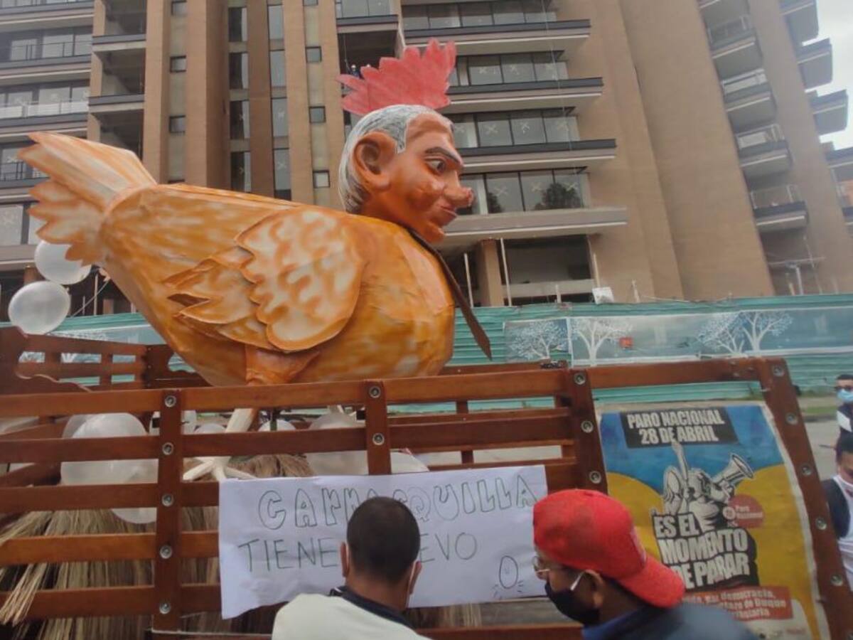 En Pasto con música, arte y sátira marcharon los ciudadanos