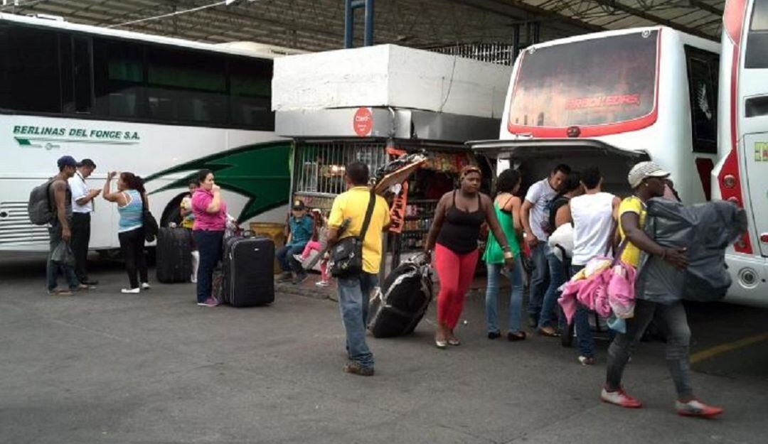 Terminal de transporte de Cúcuta.