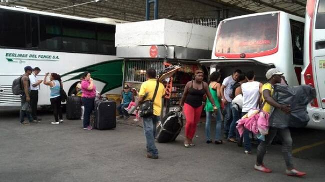 Terminal de transporte de Cúcuta.