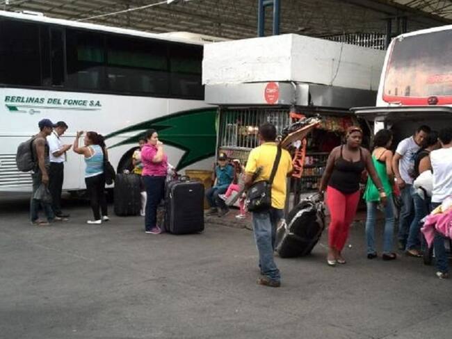 Terminal de transporte de Cúcuta.