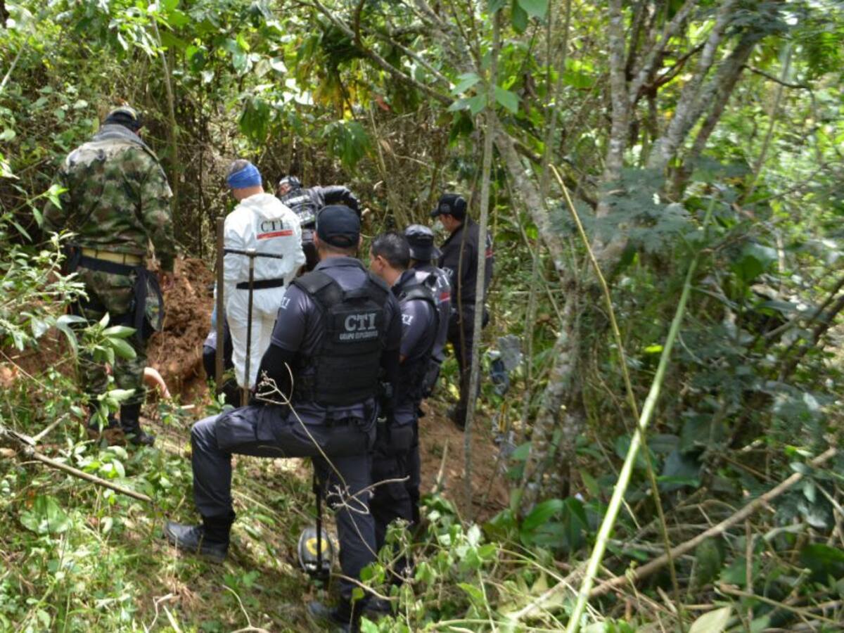 Fosa común con osamenta fue hallada en el municipio de La Cumbre