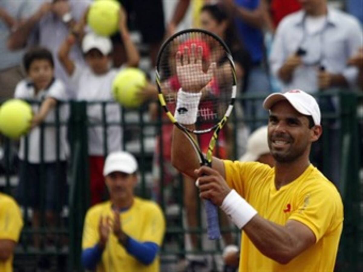 Colombia alcanzó dos puntos muy luchados en Copa Davis ante R. Dominicana