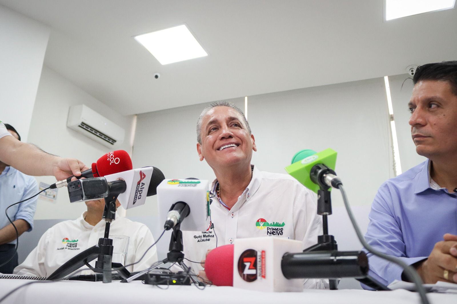 Alcalde de Neiva "lloré de la felicidad, no pude contener la alegría".