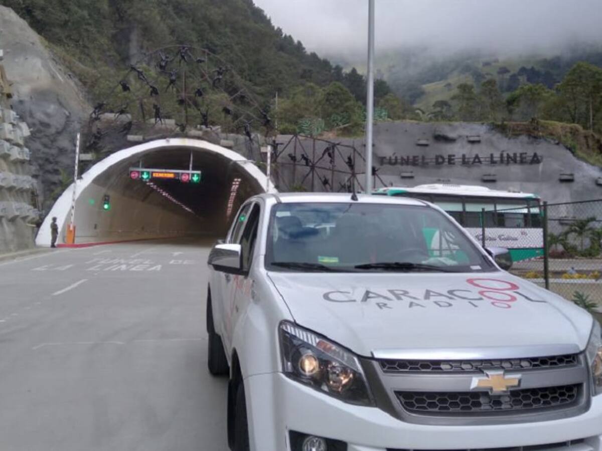 Después de 11 años así se cruza por el Túnel de la Línea