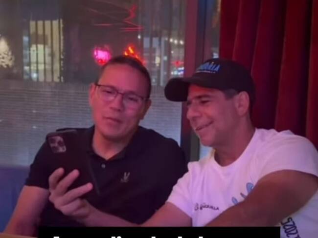 Alcalde Jorge Acevedo (Cúcuta) y alcalde Alejandro Char (Barranquilla) / Foto: Redes sociales Jorge Acevedo