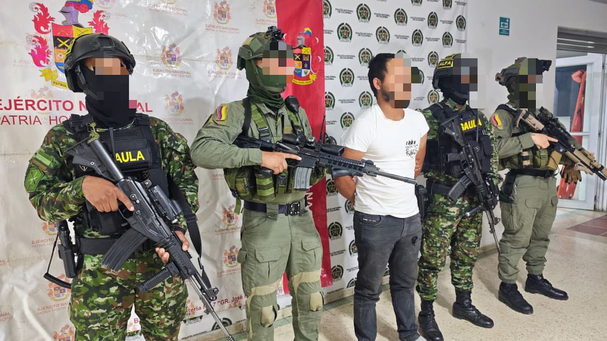 Capturado alias ‘Tabares’, peligroso cabecilla de las disidencias y uno de los más buscados en Cauca