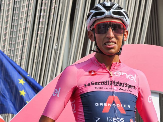 Egan Bernal, vigente campeón del Giro de Italia.