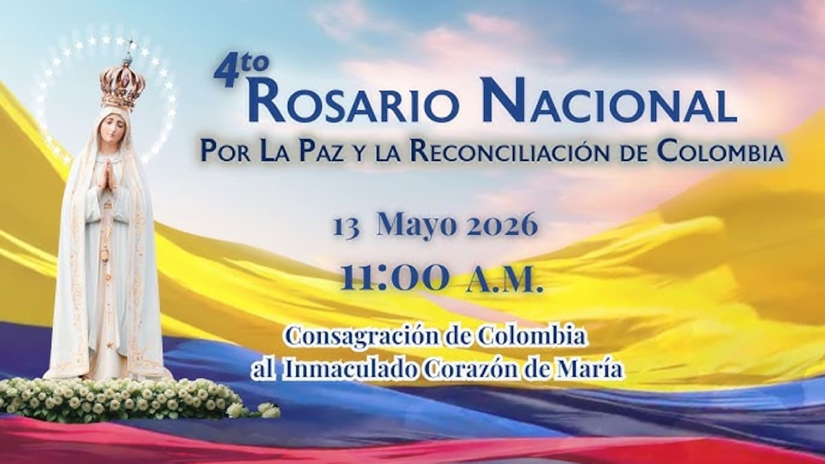 Colombia vive el cuarto Rosario Nacional con la Consagración al Inmaculado Corazón de María