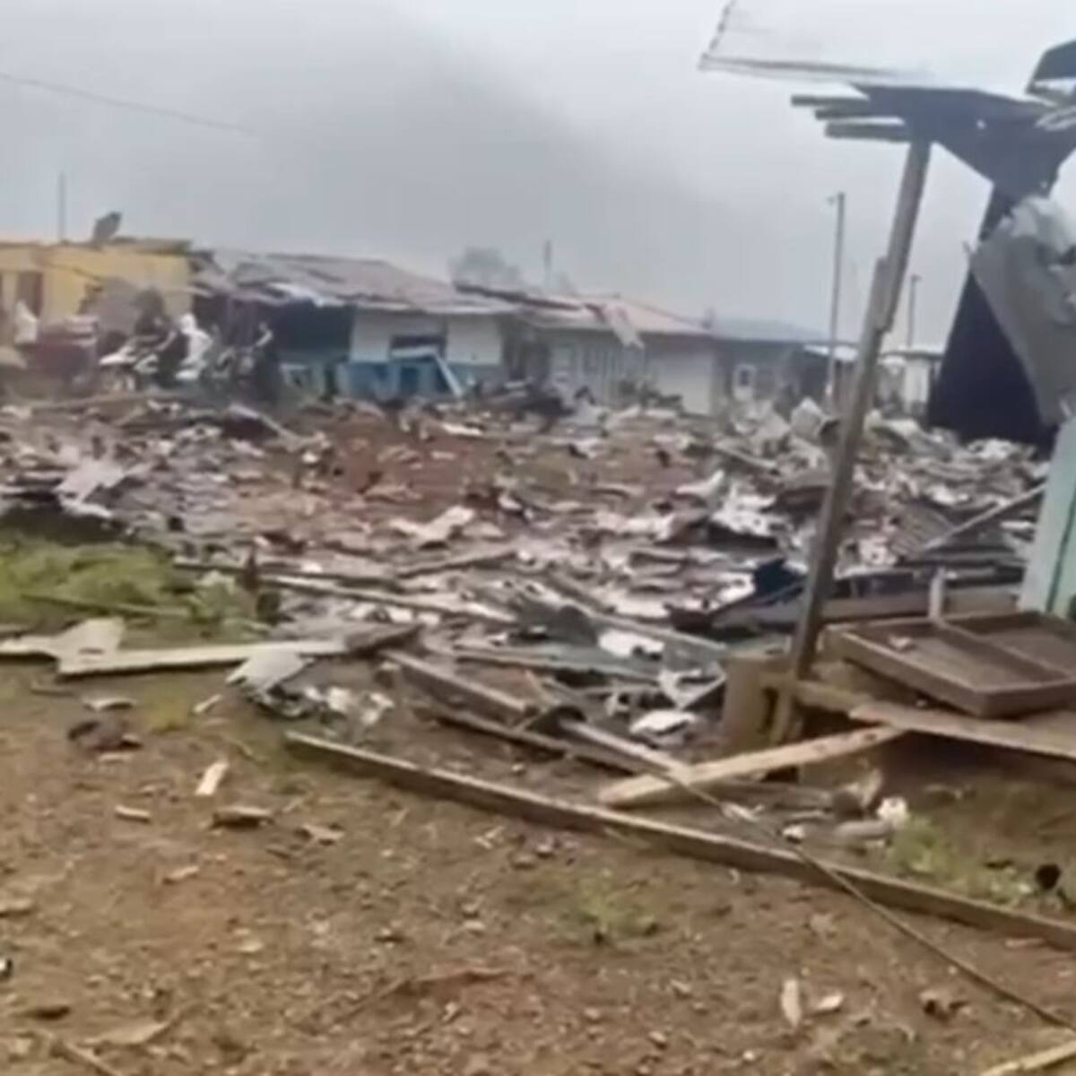 Explosión destruyó viviendas en El Tambo, Cauca: manipulaban explosivos y motos bomba