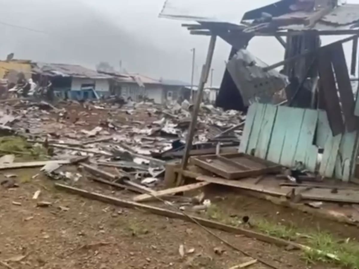 Explosión destruyó viviendas en El Tambo, Cauca: manipulaban explosivos y motos bomba