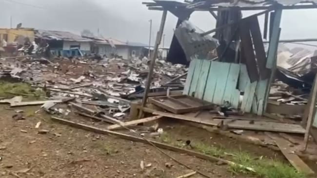 Explosión destruyó viviendas en El Tambo, Cauca: manipulaban explosivos y motos bomba