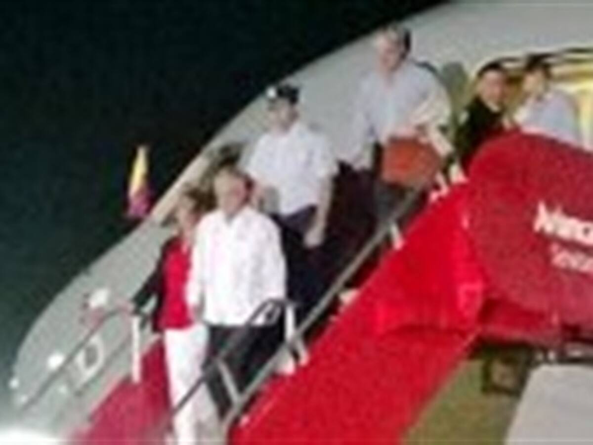 Ya se encuentran los presidentes de Colombia y Chile