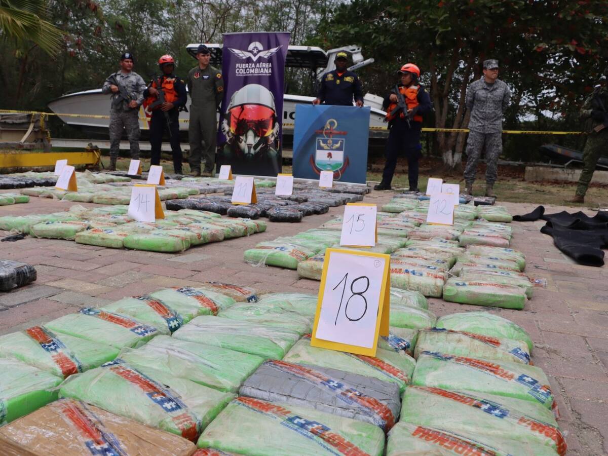 Incautan más de 500 kilos de cocaína en zona marítima de Barranquilla