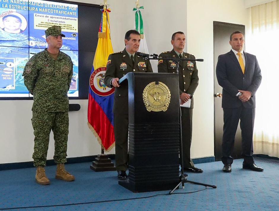 Director de la Policía, general William Salamanca. Cortesía: Policía Nacional.