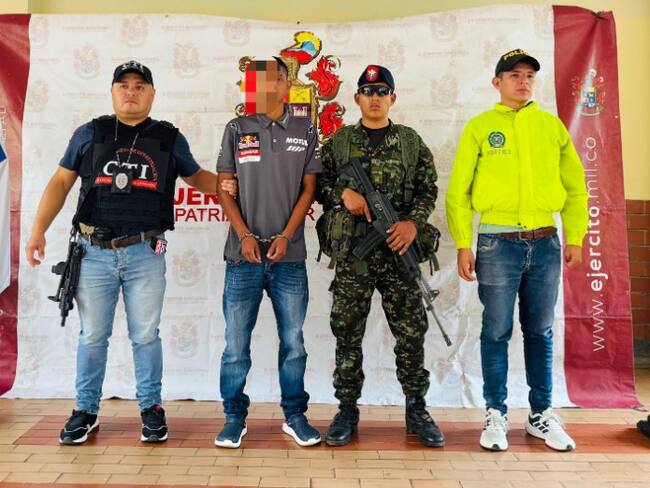 Cayó ‘El Loco’, señalado explosivista y reclutador de menores para las disidencias en Cauca