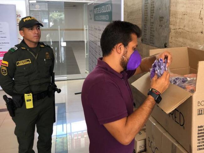 Empresarios de la confección apoyan en la emergencia del COVID-19 en Ibagué