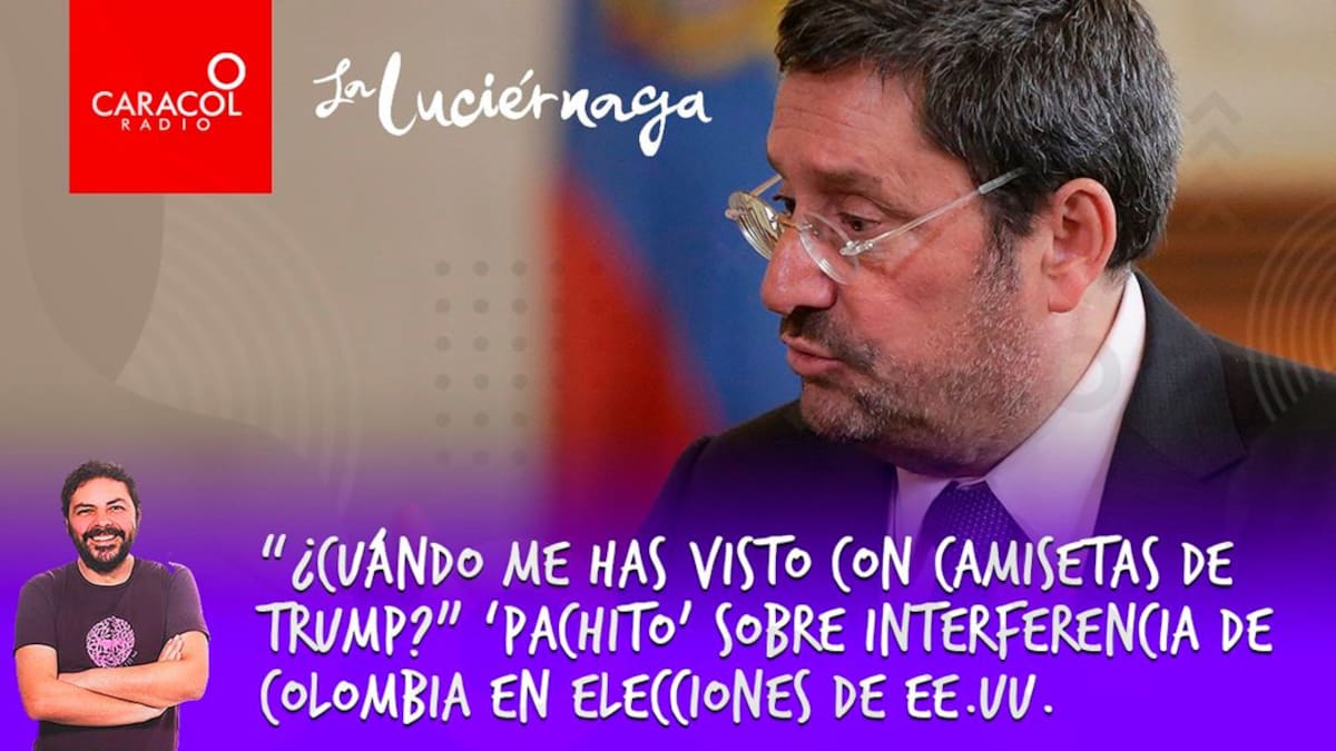 “¿Cuándo me has visto con camisetas de Trump?” ‘Pachito’ sobre interferencia de Colombia en elecciones de EE.UU.
