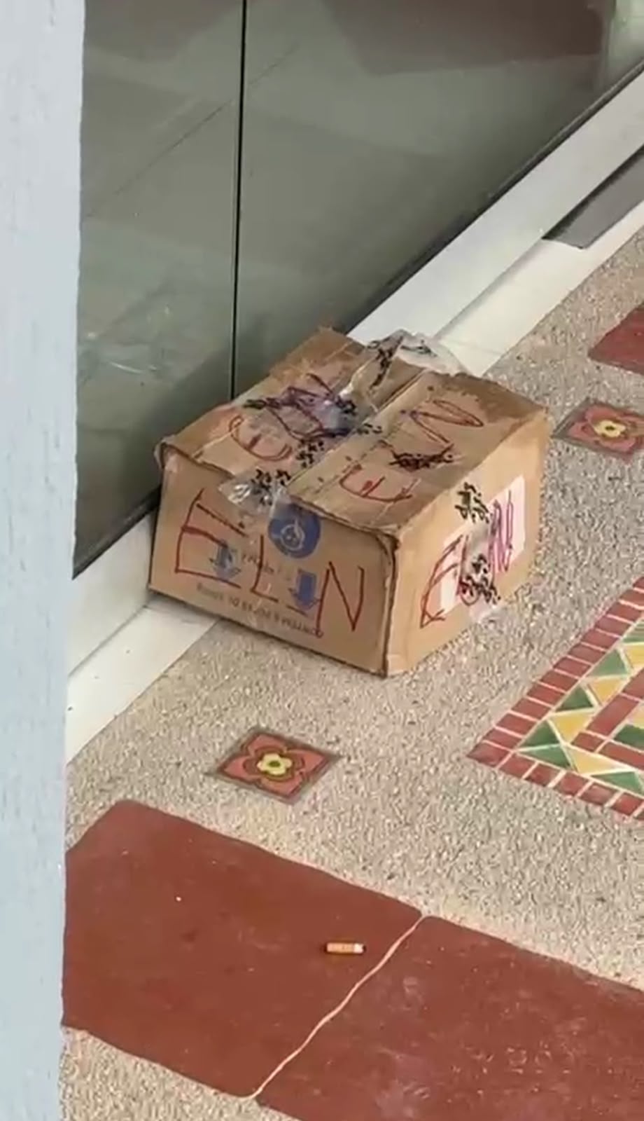 Alerta en Teorama, Norte de Santander, por caja abandonada en la notaría. / Foto: Cortesía.