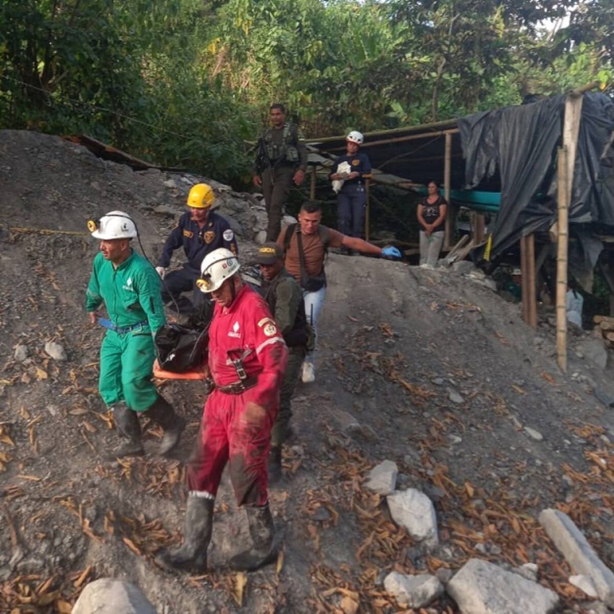 Una roca mató a un minero de carbón en Angelópolis, Antioquia
