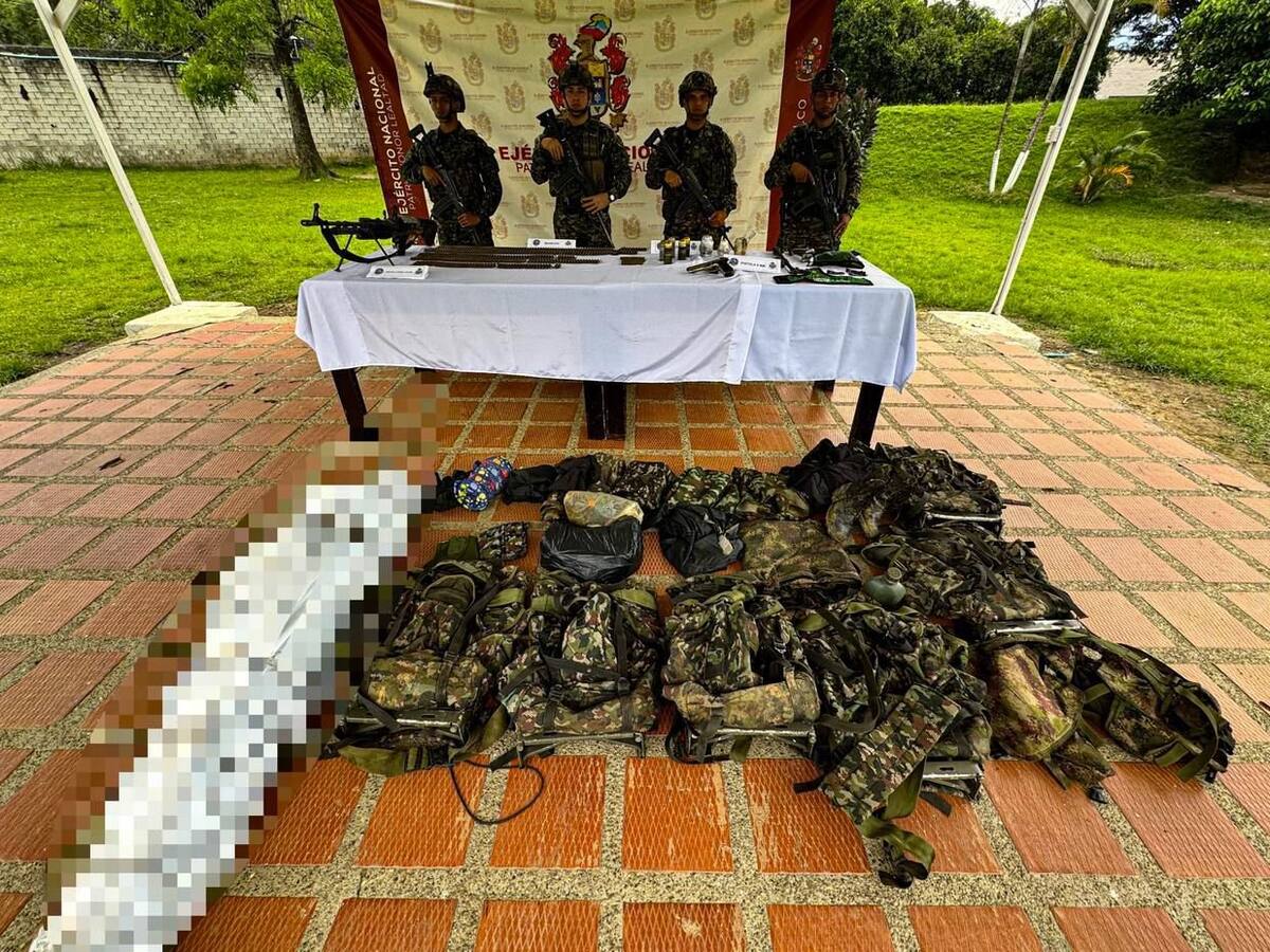 Presunto integrante del Clan del Golfo murió en combates con el Ejército en el municipio de Briceño