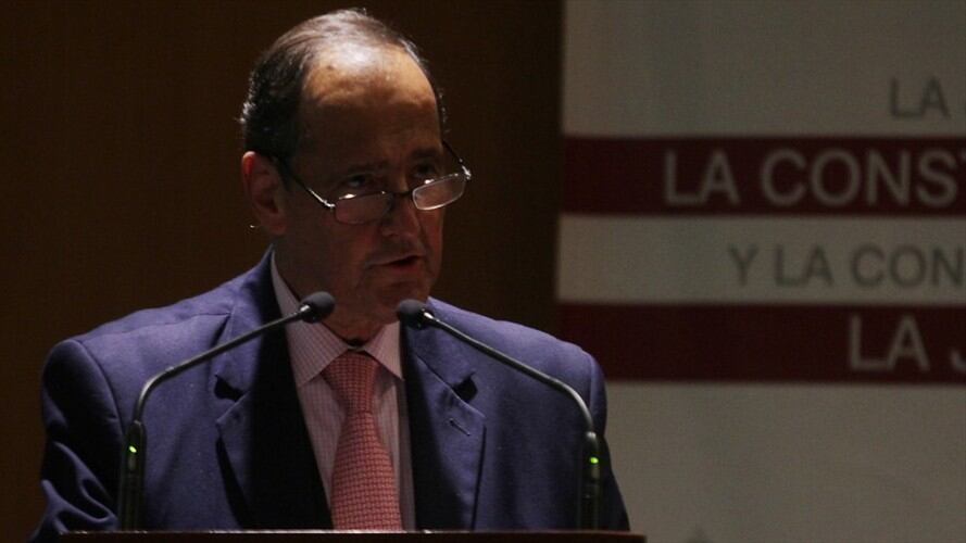Juan Camilo Restrepo, jefe negociador del Gobierno con el Eln. Foto: Colprensa - Luisa González