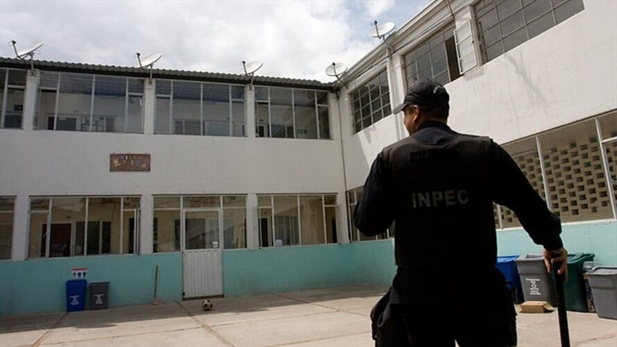 Fiscalía realiza inspección en la cárcel La Picota por fuga de interno. Foto: Colprensa